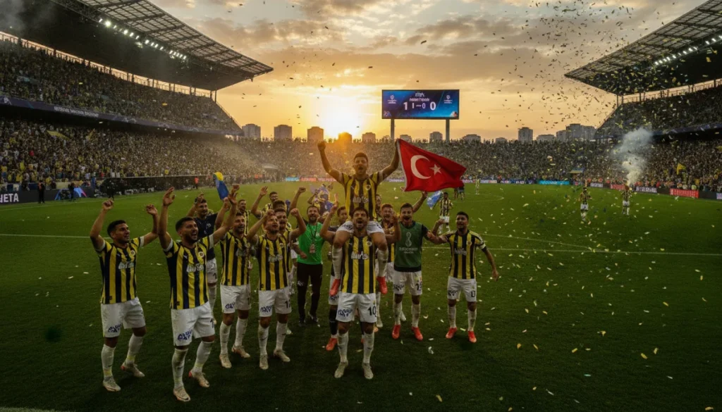 Sarı-Lacivertliler Devler Ligi Kapısında: Lyon Rakip Oldu