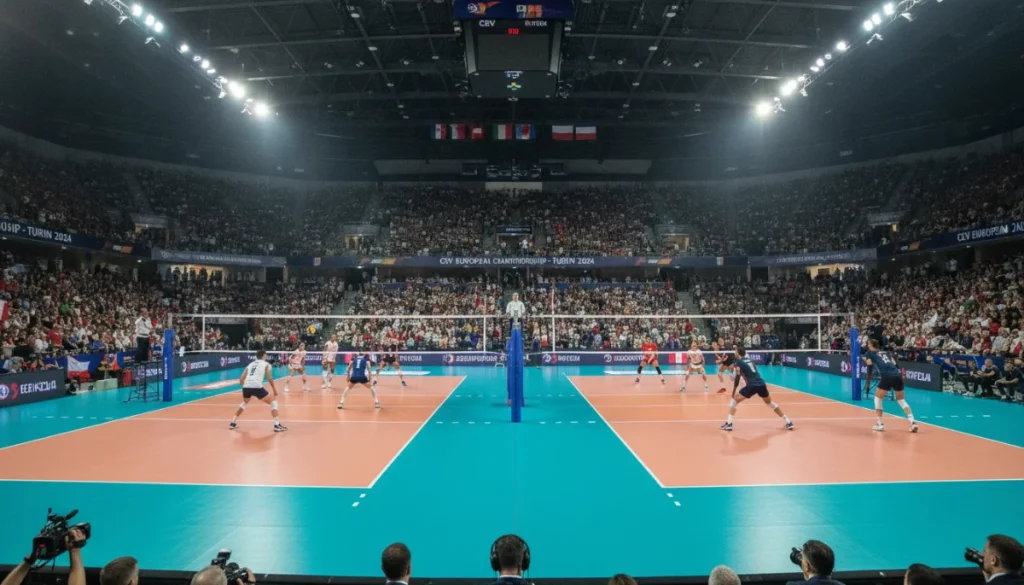 2026 Avrupa Voleybol Şampiyonası: Torino’da Dev Çeyrek Final Günü